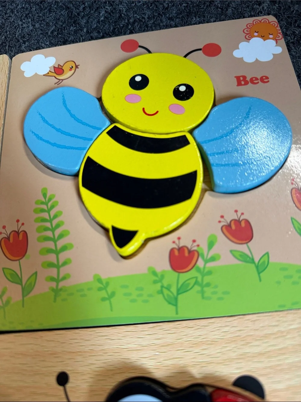 Baby/ Toddler Puzzles - Set of 4 - Wooden Puzzles - 4 Pieces Each - Animals